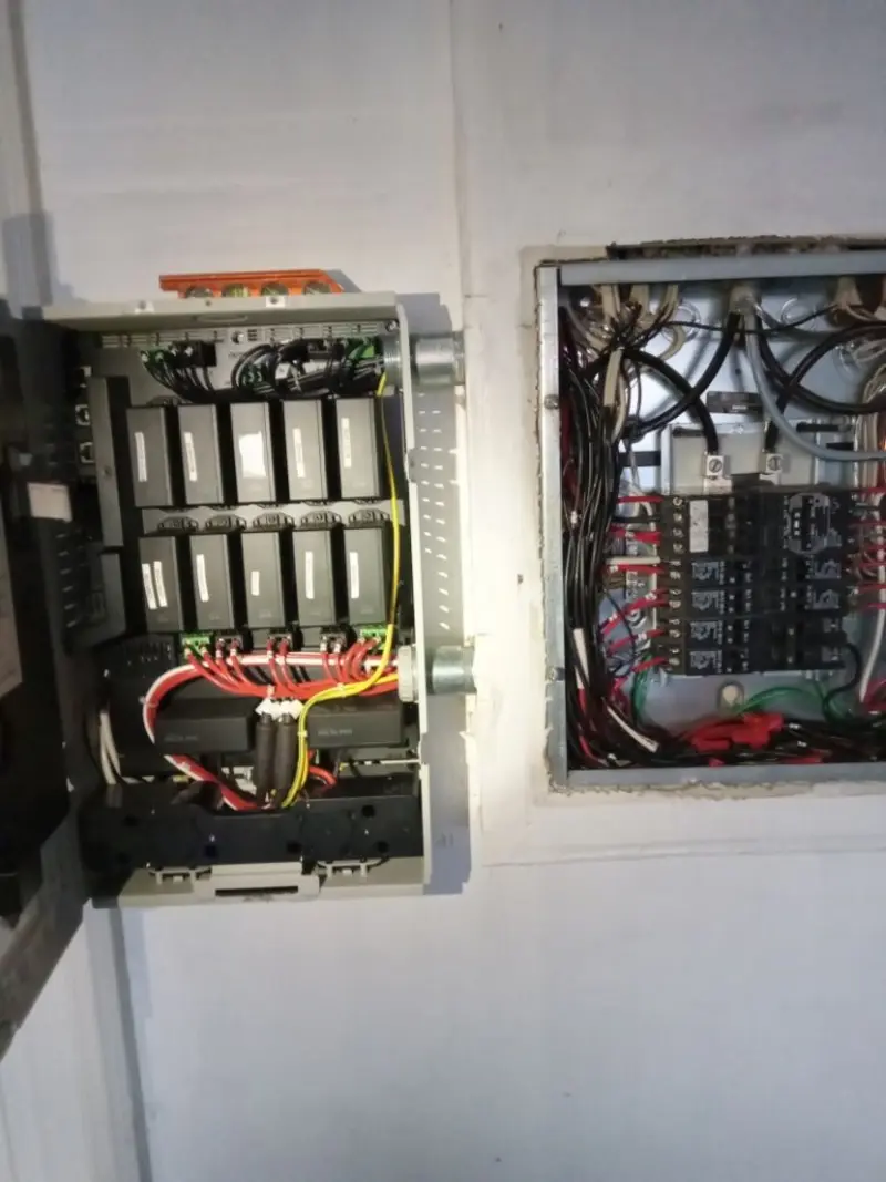 Electrical panel upgrade completed for Carbon Monoxide Detector Installation in Hurlburt Field